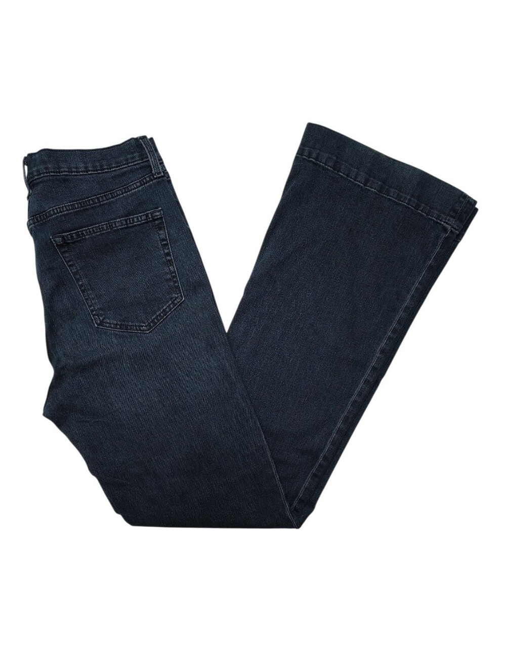 GAP Women's Dark Wash Button Fly Flare Jeans Size 8